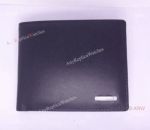 High Quality Mont Blanc Wallet Replica Black Leather Short Wallet
